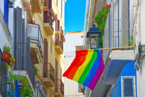 my last minute gay trip to gay sitges rainbow