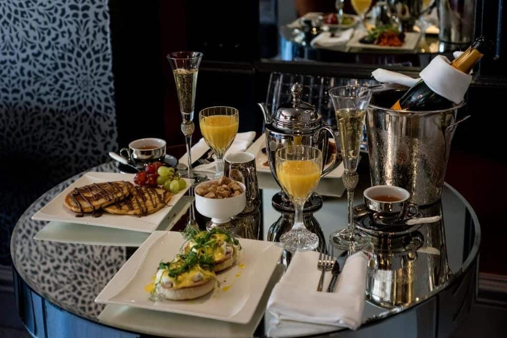 square townhouse hotels for gays brighton & hove breakfast in the room
