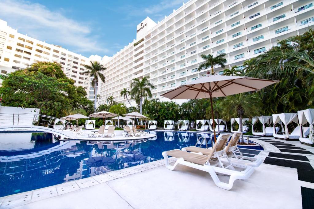 emporio acapulco hotels for gays acapulco hotel front and pool