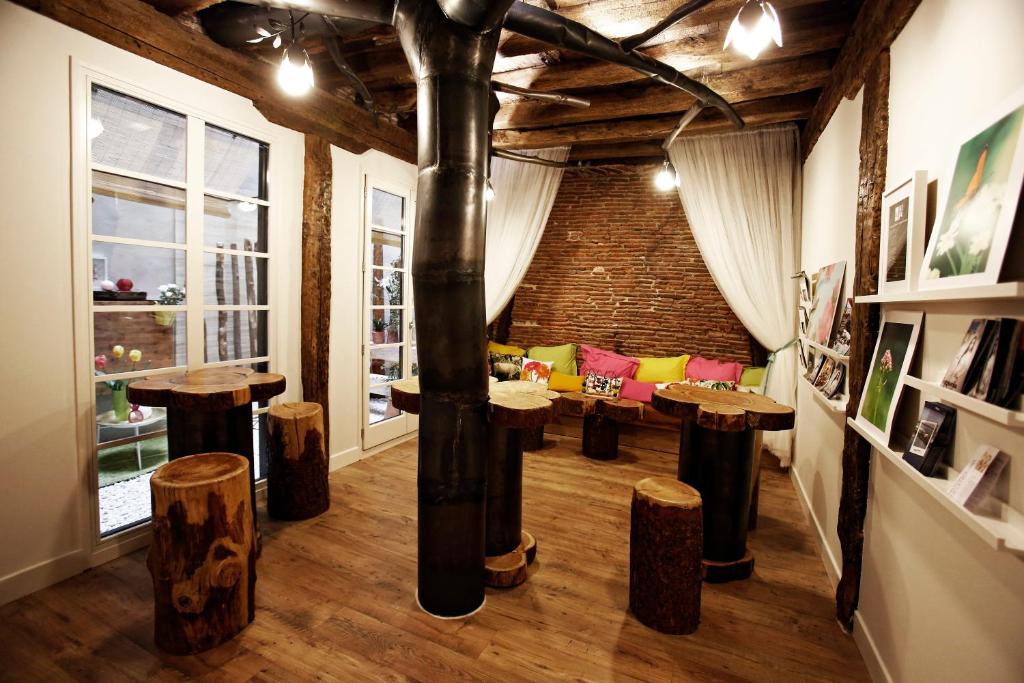 pensión basque boutique hotels for gays bilbao living room