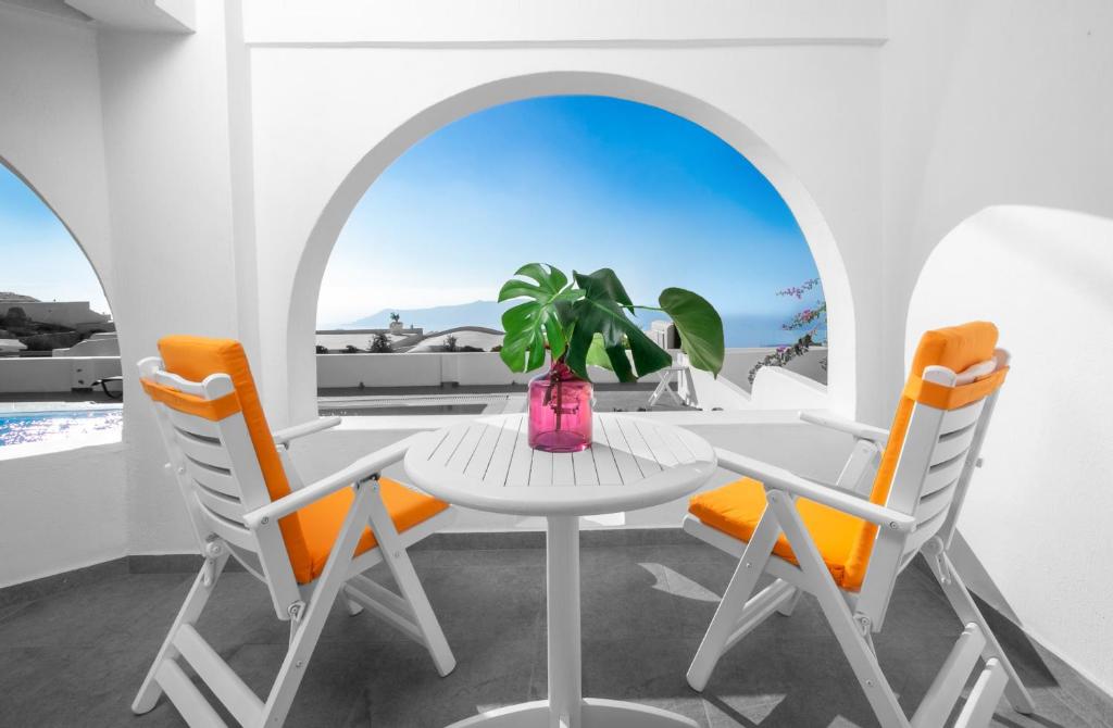 abelonas retreat hotels for gays santorini terrace