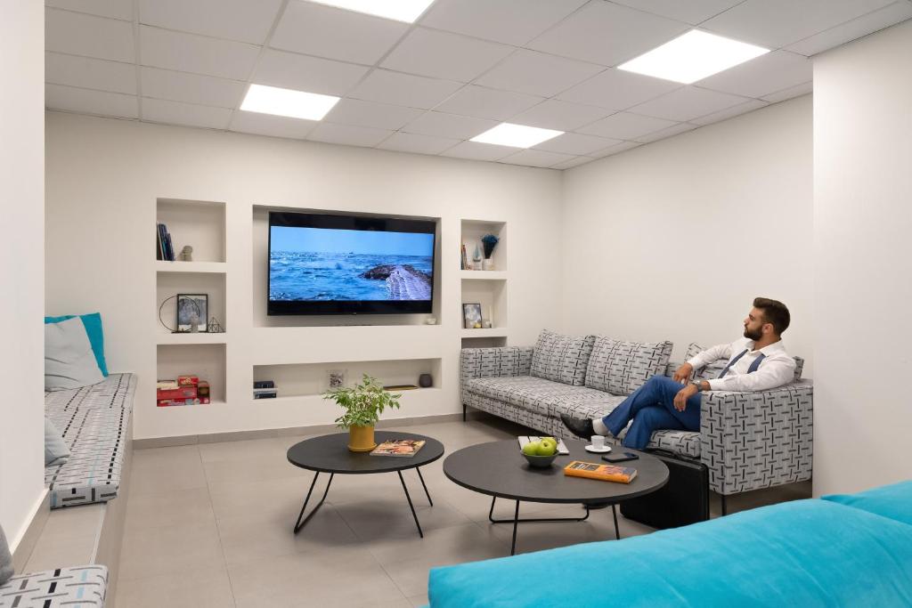 thess residences hotels for gays thessaloniki living room